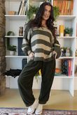Terry B Classic Relaxed Pant Deep Moss